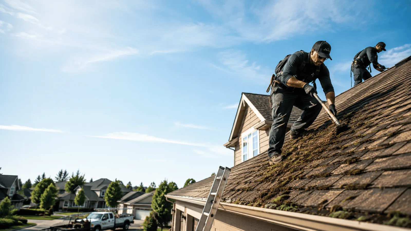 Roof Moss Removal in Lefors, TX near me